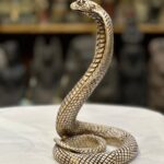 Uraeus Cobra Statue, Egyptian Serpent Goddess Wadjet Sculpture - صورة إضافية 4