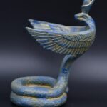 Uraeus Cobra Statue: Egyptian Wadjet Stone Sculpture - صورة إضافية 2