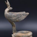 Uraeus Cobra Statue: Egyptian Wadjet Stone Sculpture - صورة إضافية 6