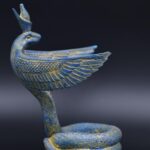 Uraeus Cobra Statue: Egyptian Wadjet Stone Sculpture - صورة إضافية 9