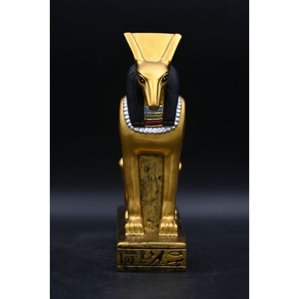 Vintage Egyptian God Seth Statue, Ancient Deity Sculpture - صورة إضافية 10