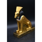 Vintage Egyptian God Seth Statue, Ancient Deity Sculpture - صورة إضافية 4