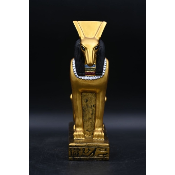 Vintage Egyptian God Seth Statue, Ancient Deity Sculpture - صورة إضافية 7