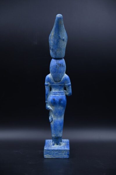 Vintage Egyptian Goddess Nut Statue, Sky Protection Sculpture - صورة إضافية 2