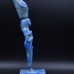 Vintage Egyptian Goddess Nut Statue, Sky Protection Sculpture - صورة إضافية 6