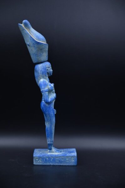 Vintage Egyptian Goddess Nut Statue, Sky Protection Sculpture - صورة إضافية 6