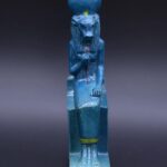 Vintage Egyptian Hathor Statue, Goddess of Love, Stone Replica - صورة إضافية 7