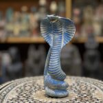 Vintage Egyptian Uraeus Cobra Statue, Wadjet Goddess Sculpture - صورة إضافية 10