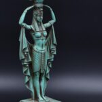 Vintage Hathor Statue: Egyptian Goddess Replica - صورة إضافية 10
