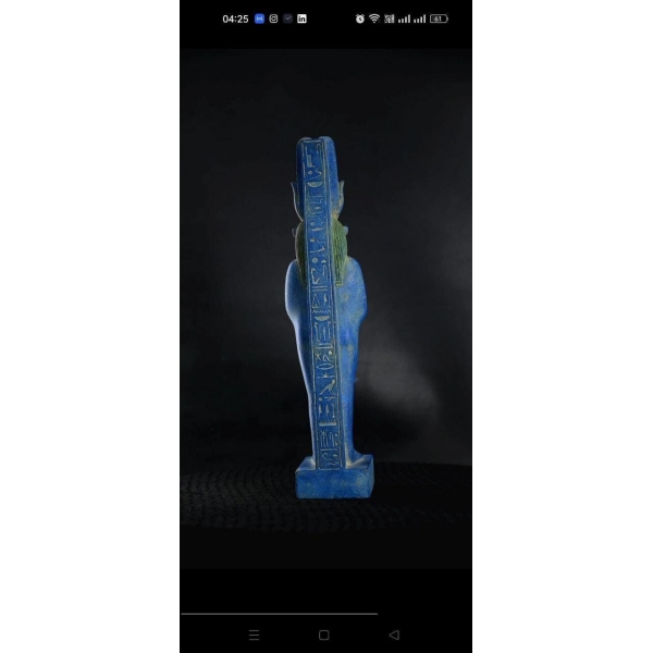 Vintage Hathor Statue, Egyptian Goddess Replica - صورة إضافية 2
