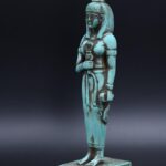 Vintage Hathor Statue: Egyptian Goddess Replica - صورة إضافية 2