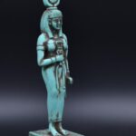Vintage Hathor Statue: Egyptian Goddess Replica - صورة إضافية 3