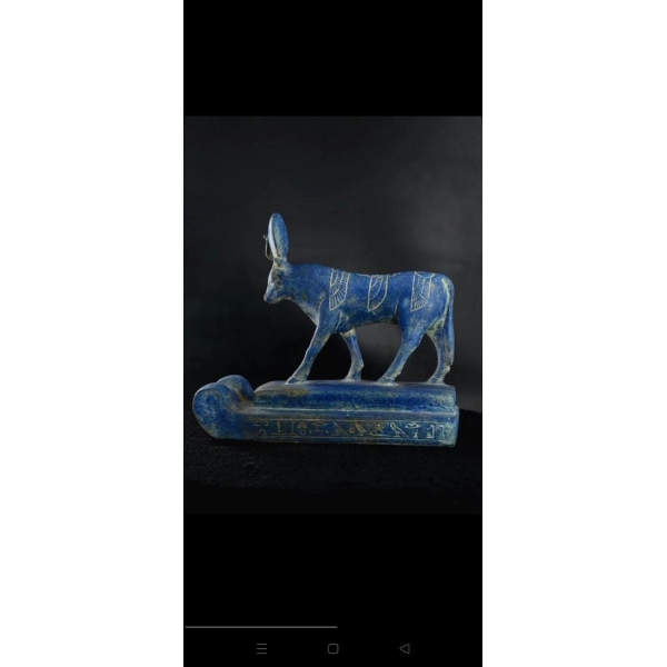 Vintage Hathor Statue: Egyptian Goddess Replica - صورة إضافية 3