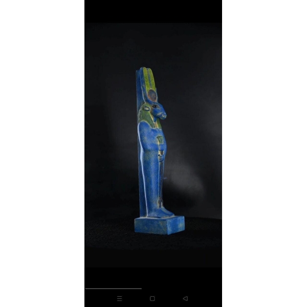 Vintage Hathor Statue, Egyptian Goddess Replica - صورة إضافية 4