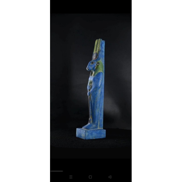 Vintage Hathor Statue, Egyptian Goddess Replica - صورة إضافية 5