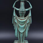 Vintage Hathor Statue: Egyptian Goddess Replica - صورة إضافية 5