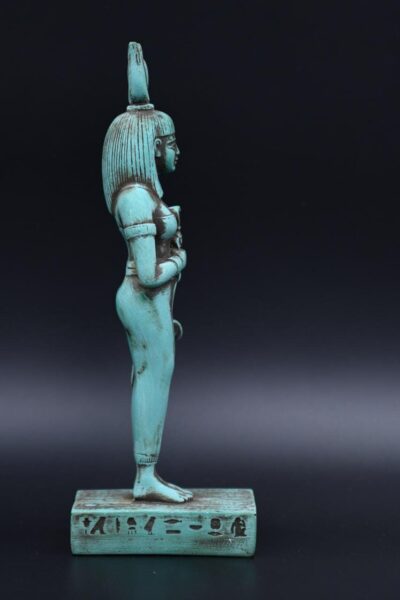 Vintage Hathor Statue: Egyptian Goddess Replica - صورة إضافية 5