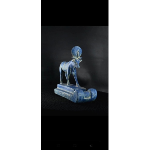 Vintage Hathor Statue: Egyptian Goddess Replica - صورة إضافية 5