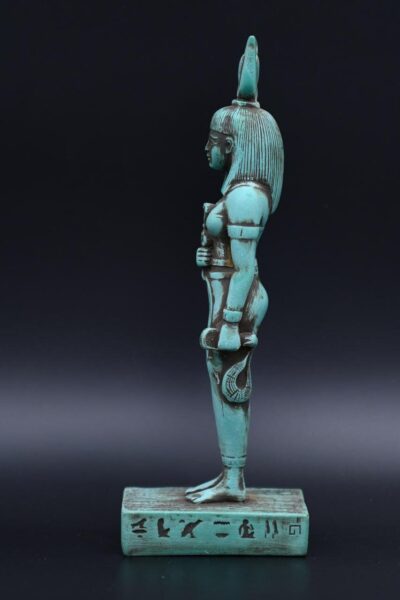 Vintage Hathor Statue: Egyptian Goddess Replica - صورة إضافية 6