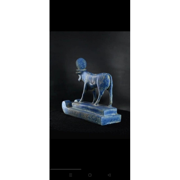 Vintage Hathor Statue: Egyptian Goddess Replica - صورة إضافية 6