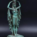 Vintage Hathor Statue: Egyptian Goddess Replica - صورة إضافية 7