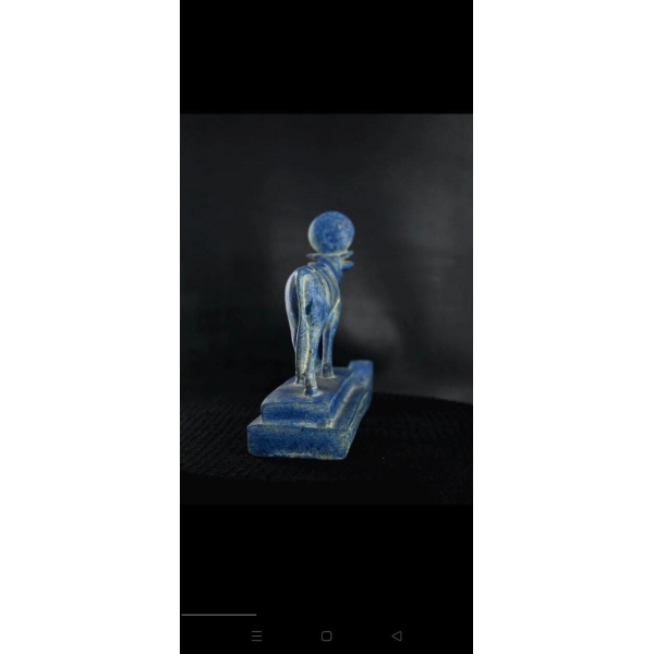 Vintage Hathor Statue: Egyptian Goddess Replica - صورة إضافية 7