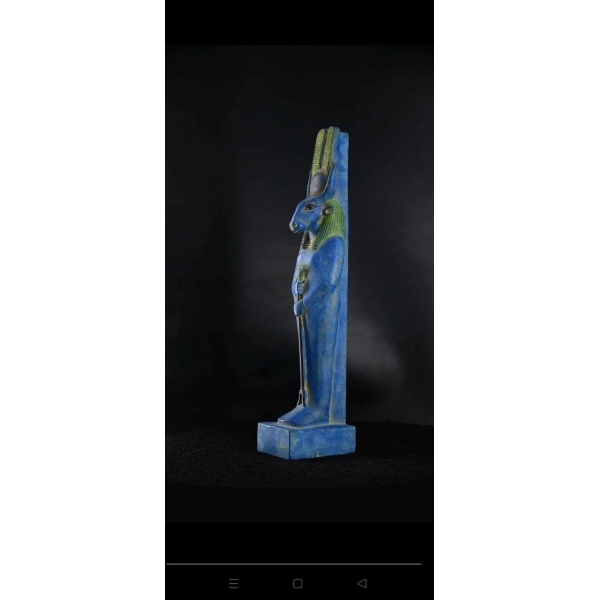 Vintage Hathor Statue, Egyptian Goddess Replica - صورة إضافية 8