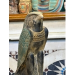 Vintage Horus-Egyptian god of Protection-peace-ancient Egyptian gods-deity-mythology-sculpture antiques-Raplica-ancient Egyptian mythology
