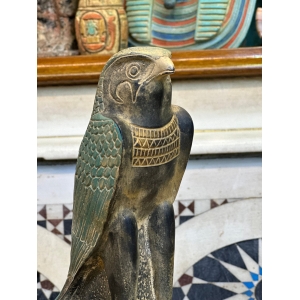 Vintage Horus-Egyptian god of Protection-peace-ancient Egyptian gods-deity-mythology-sculpture antiques-Raplica-ancient Egyptian mythology