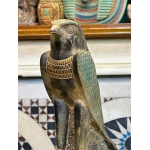 Vintage Horus-Egyptian god of Protection-peace-ancient Egyptian gods-deity-mythology-sculpture antiques-Raplica-ancient Egyptian mythology