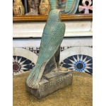 Vintage Horus-Egyptian god of Protection-peace-ancient Egyptian gods-deity-mythology-sculpture antiques-Raplica-ancient Egyptian mythology