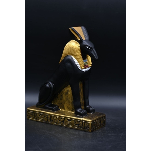 Vintage Seth Statue: Ancient Egyptian God Sculpture
