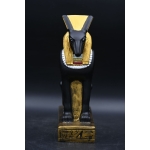Vintage Seth Statue: Ancient Egyptian God Sculpture - صورة إضافية 5