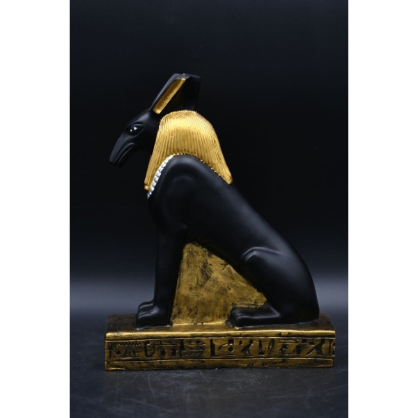 Vintage Seth Statue: Ancient Egyptian God Sculpture - صورة إضافية 8