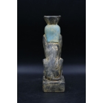 Vintage Seth Statue: Granite Egyptian God Sculpture