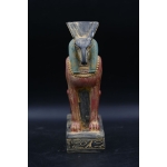 Vintage Seth Statue: Granite Egyptian God Sculpture