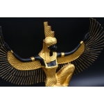 Winged Isis Statue, Egyptian Goddess of Love, Handcrafted Sculpture