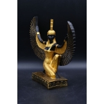 Winged Isis Statue, Egyptian Goddess of Love, Handcrafted Sculpture