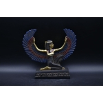 Winged Isis Statue, Egyptian Goddess of Love, Sculpture
