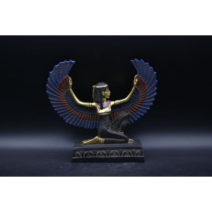 Winged Isis Statue, Egyptian Goddess of Love, Sculpture
