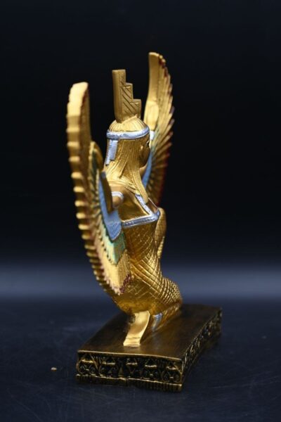Winged Isis Statue, Egyptian Goddess of Love, Sculpture - صورة إضافية 4