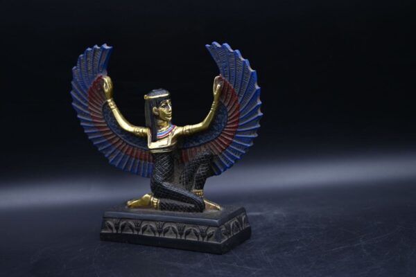 Winged Isis Statue, Egyptian Goddess of Love, Sculpture - صورة إضافية 4