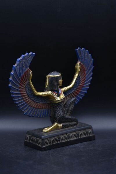 Winged Isis Statue, Egyptian Goddess of Love, Sculpture - صورة إضافية 5