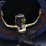 Winged Isis Statue, Egyptian Goddess of Love, Sculpture - صورة إضافية 7