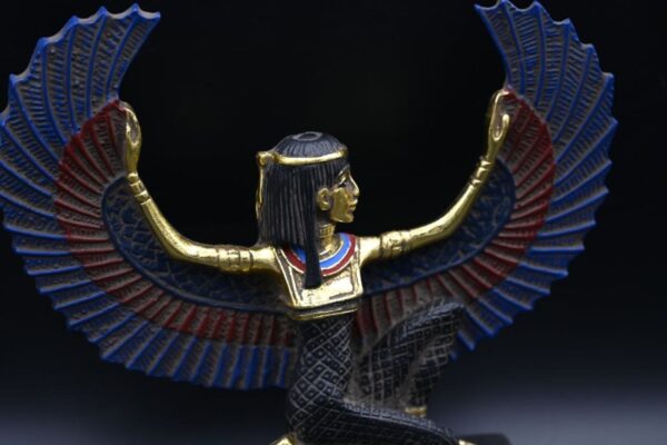 Winged Isis Statue, Egyptian Goddess of Love, Sculpture - صورة إضافية 7