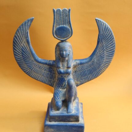 Winged Isis Statue, Egyptian Goddess Replica