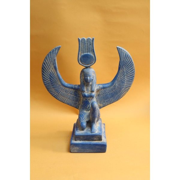Winged Isis Statue, Egyptian Goddess Replica