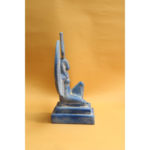 Winged Isis Statue, Egyptian Goddess Replica