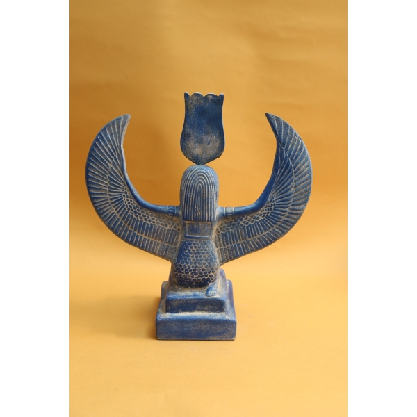 Winged Isis Statue, Egyptian Goddess Replica