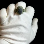 Ancient Egyptian Scarab Ring – Thutmose III Cartouche, Copper Amulet